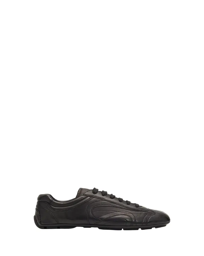 Prada Men's Montecarlo Re-Edition 2005 Nappa Leather Sneakers