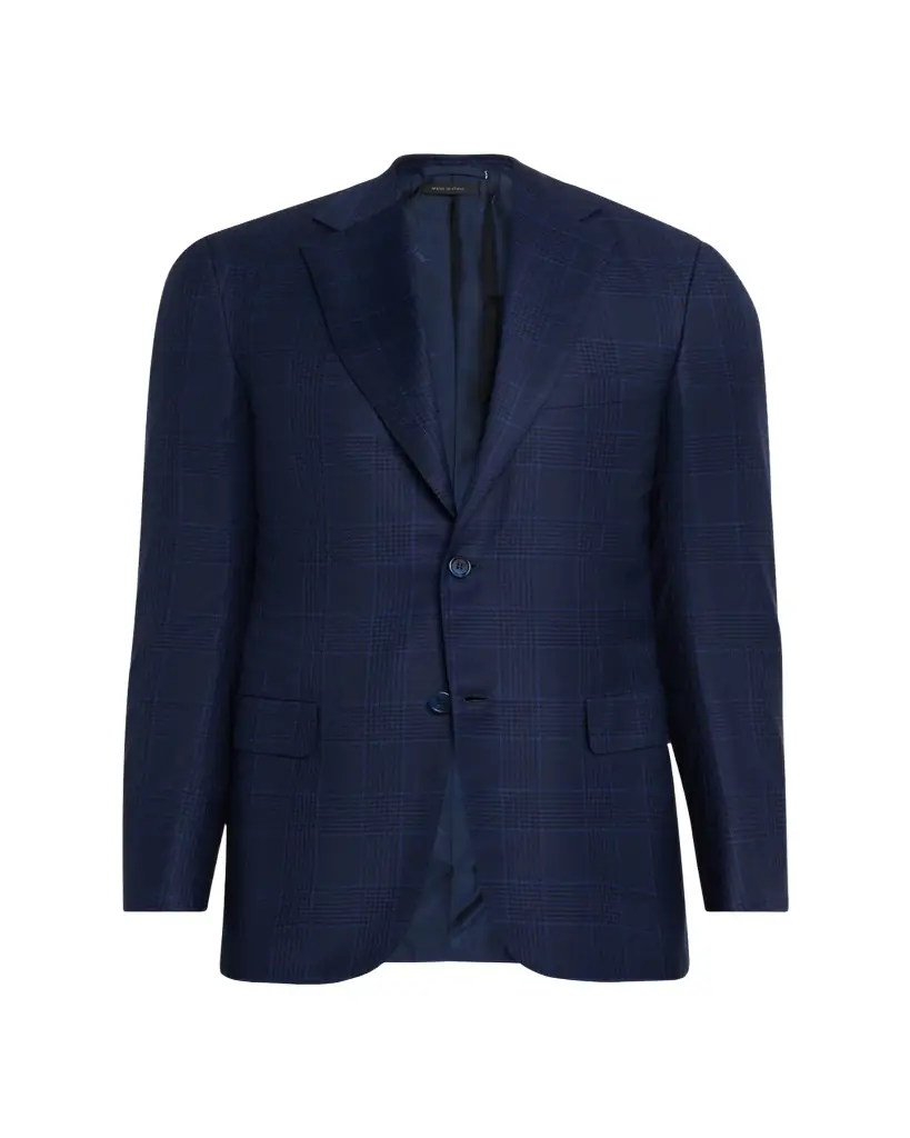 Brioni Men's Wool Plaid Single-Breasted Sport Coat