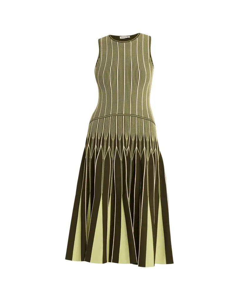SIMKHAI Oaklen Sleeveless Midi Dress
