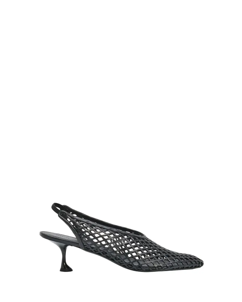 Proenza Schouler Tee Perforated Leather Slingback Pumps