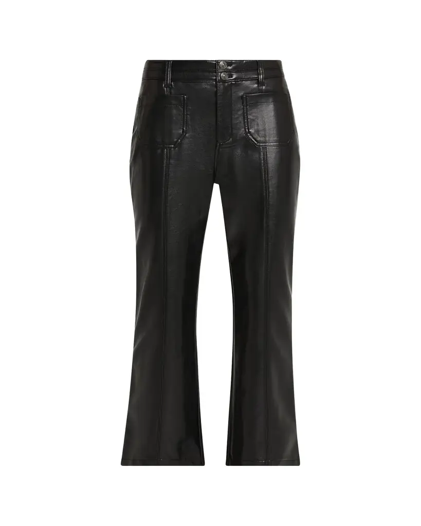 Cinq a Sept Vegan Leather Kick-Flare Pants