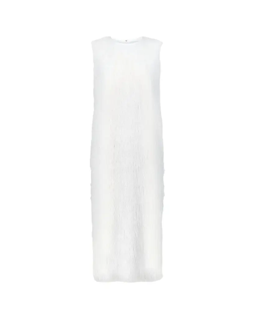 Loulou De Saison Tiwa Sleeveless Fringed Maxi Dress