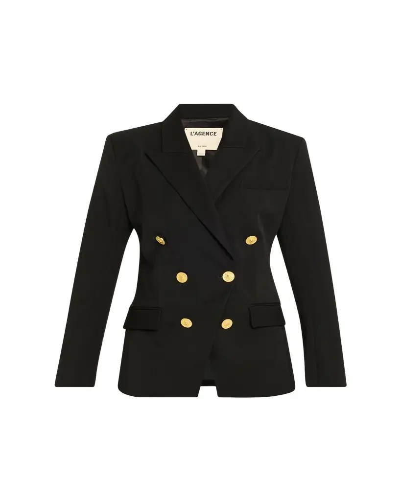 L'Agence Kyomi Double-Breasted Blazer