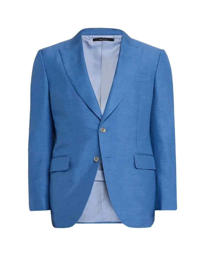 TOM FORD Men's Peak Lapel Single-Breasted Sport Coat