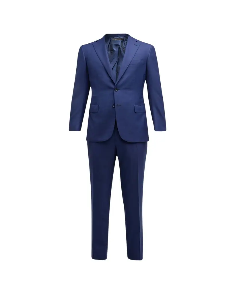 Brioni Men's Wool Sharkskin Suit