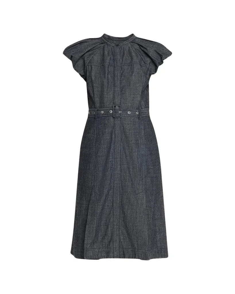 3.1 Phillip Lim Belted Denim Midi Shirtdress