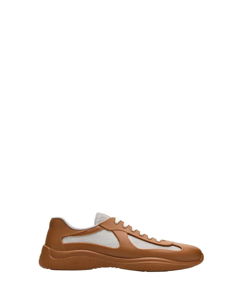 Prada Men's Americas Cup Rubber Trainer Sneakers
