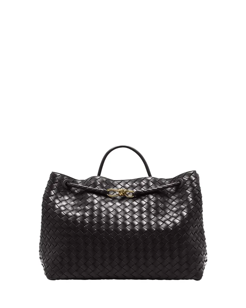 Bottega Veneta Andiamo Large Leather Tote Bag