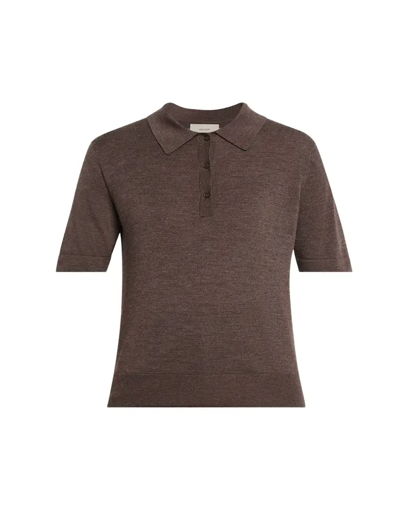 Loulou De Saison Migo Fine Cashmere Polo Sweater