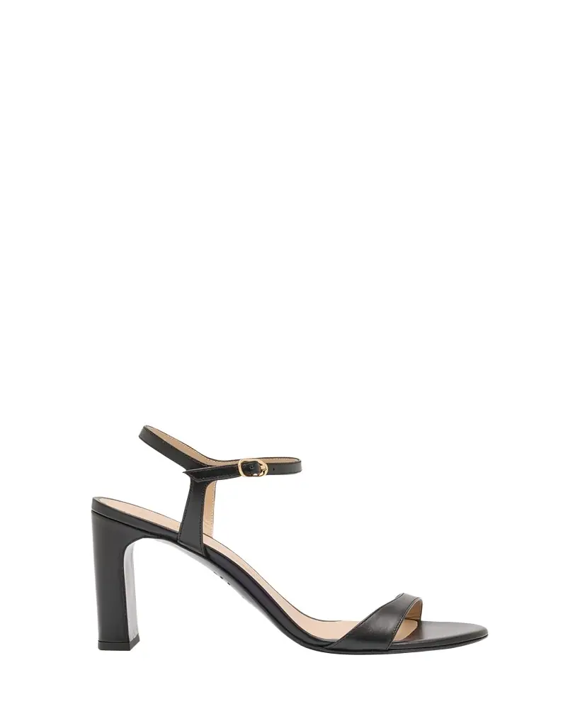 Stuart Weitzman Babette Leather Ankle-Strap Sandals