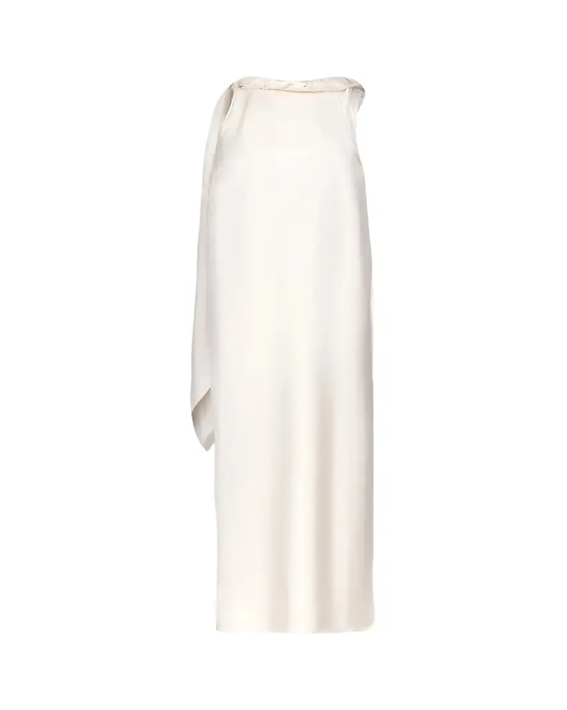 Loulou De Saison Susan Twisted Satin Dress