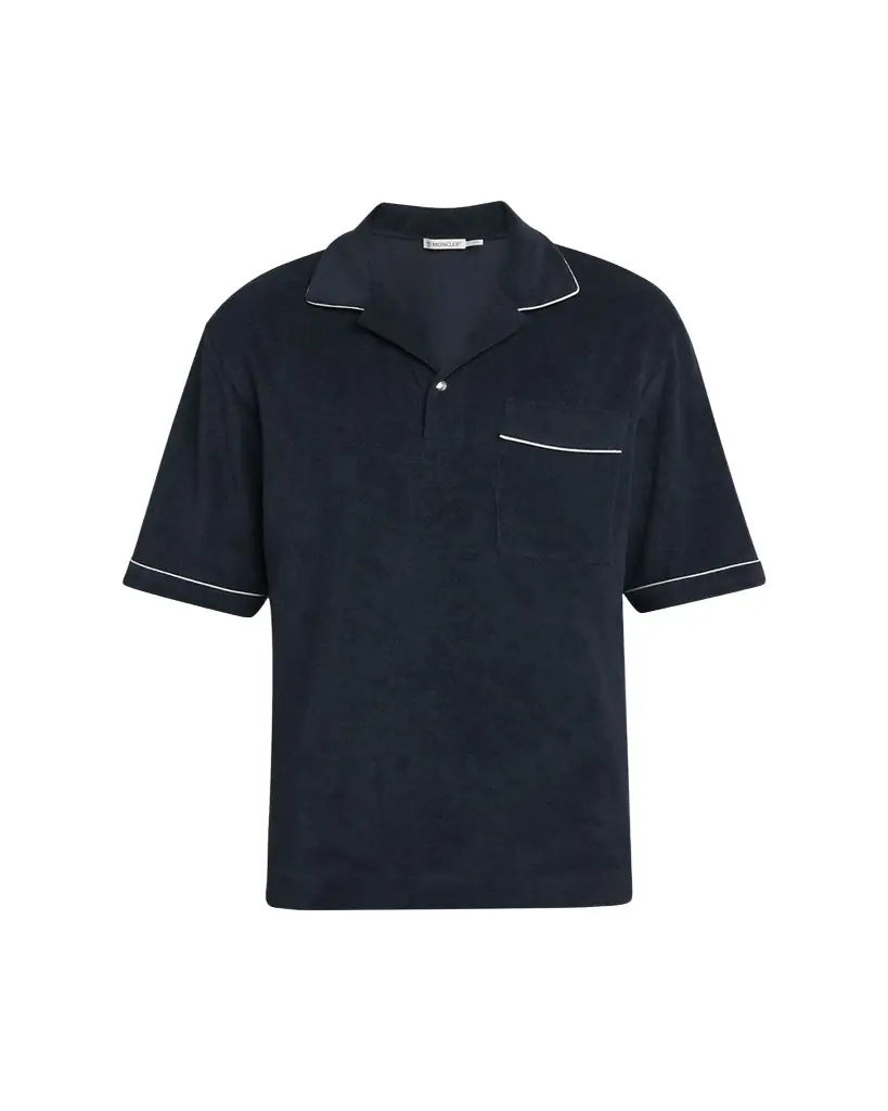 Moncler Men's Terry Polo Shirt