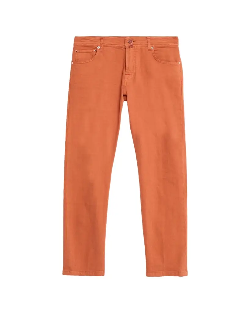 Kiton Men's Kurabo Slim Stretch Five-Pocket Pants