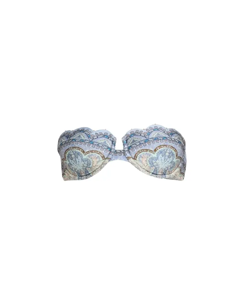 Zimmermann Wanderlust Scallop Balconette Bikini Top