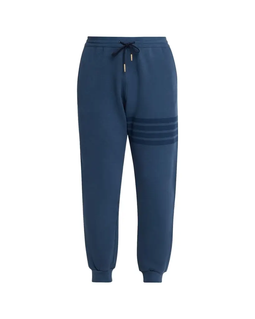 Thom Browne Men's 4-Bar Cotton Sweatpants