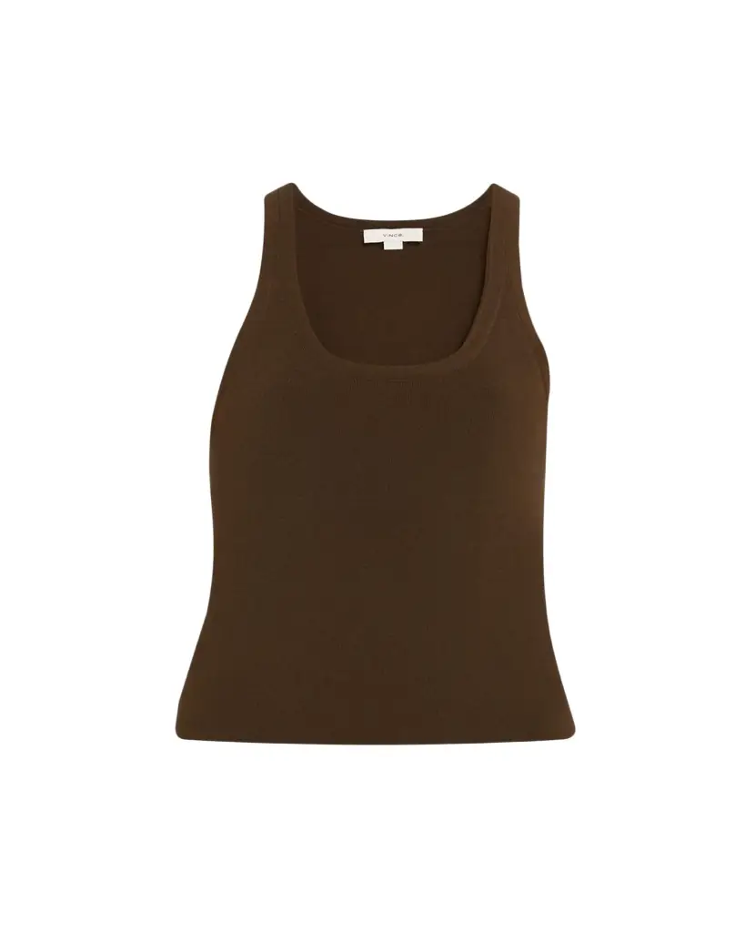 Vince Stretch-Viscose Tank Top