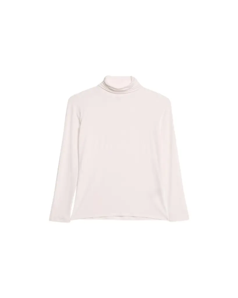 Majestic Filatures Soft Touch Long-Sleeve Turtleneck