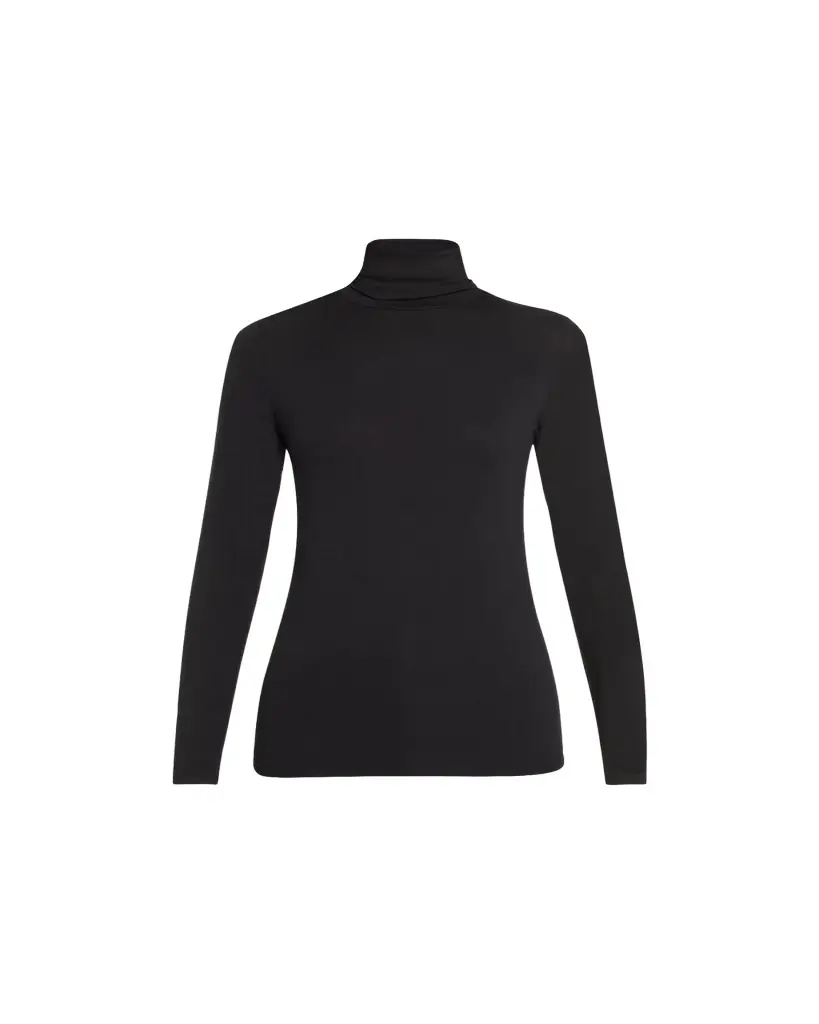 Majestic Filatures Soft Touch Long-Sleeve Turtleneck