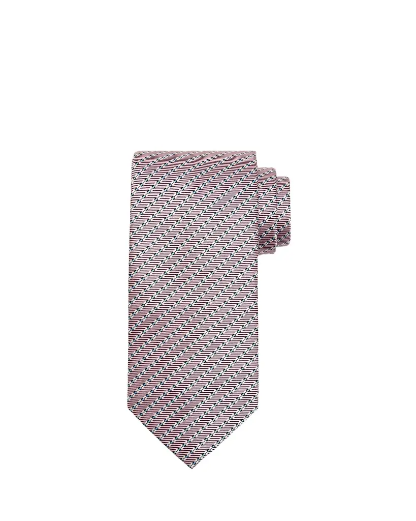 Brioni Men's Micro-Print Silk Jacquard Tie