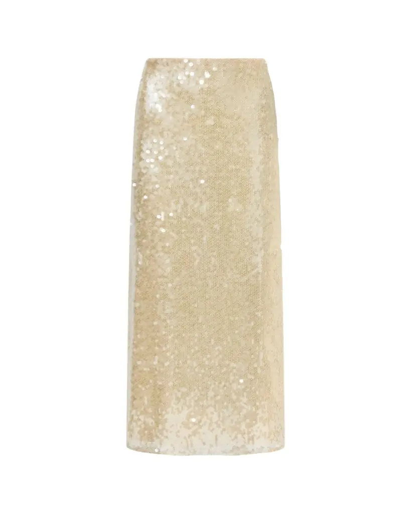 Altuzarra Linnie Sequined Maxi Skirt