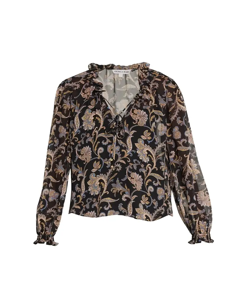 Veronica Beard Hickory Paisley Blouse