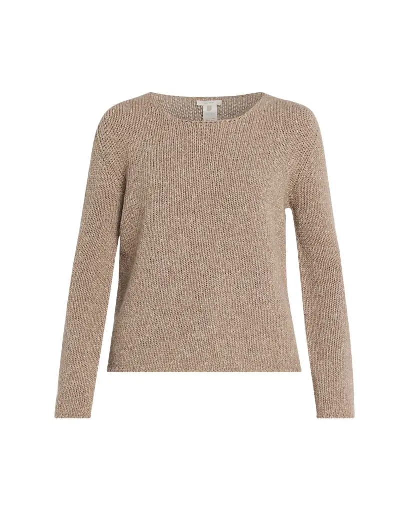 THE ROW Nitha Cashmere Knit Crewneck Sweater