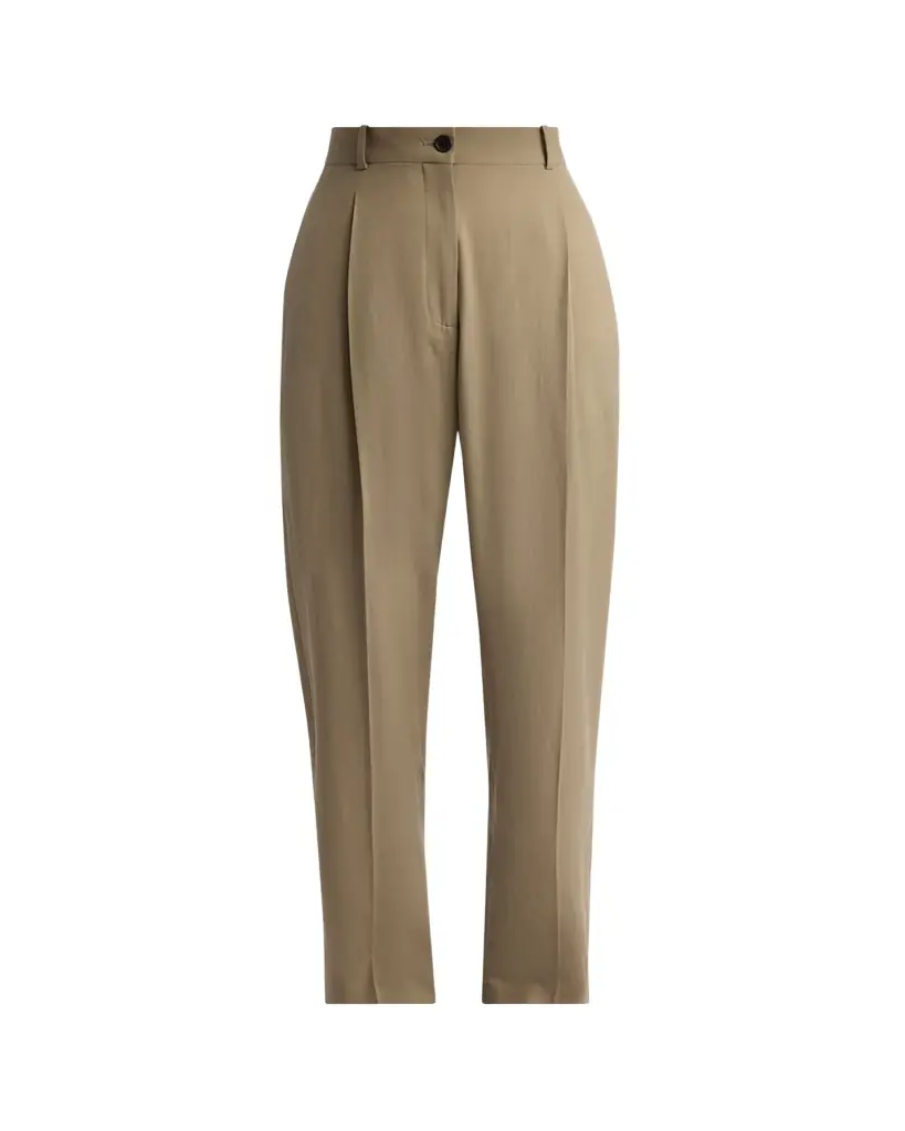 THE ROW Gianni Tapered Wool Gabardine Pants