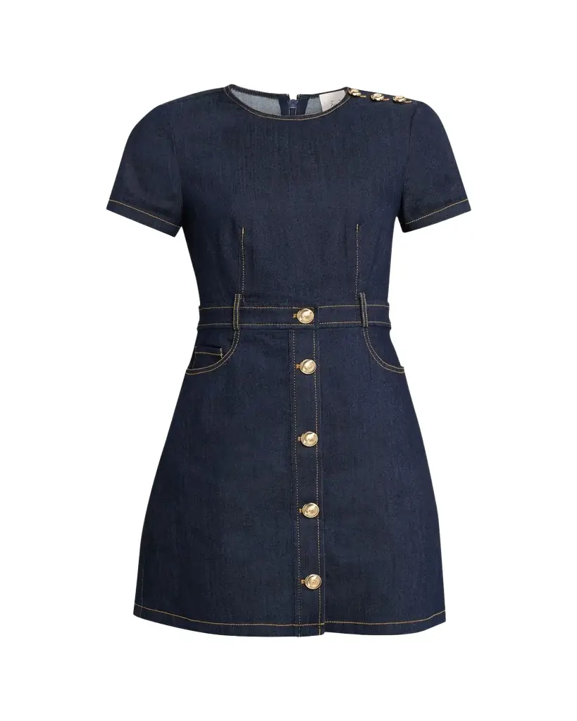 Cinq a Sept Niya Denim Mini Dress