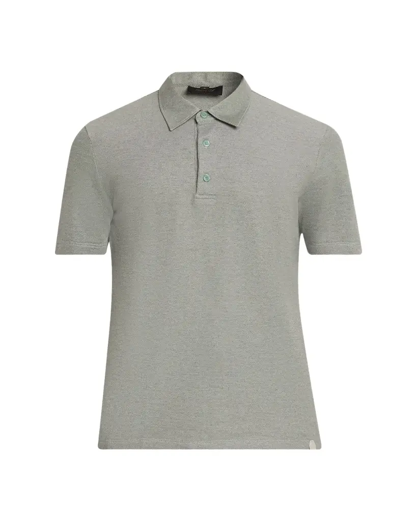 Brioni Men's Jersey Pique Polo Shirt