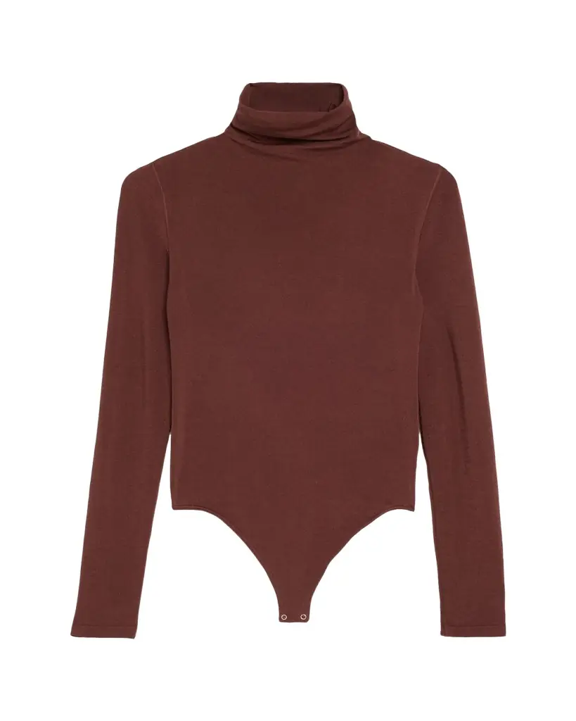 Wolford Colorado Turtleneck Thong Bodysuit
