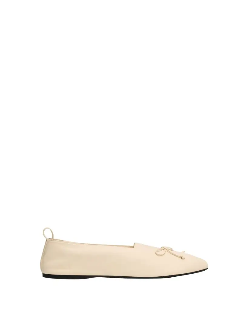 Miu Miu Nappa Leather Ballerina Flats