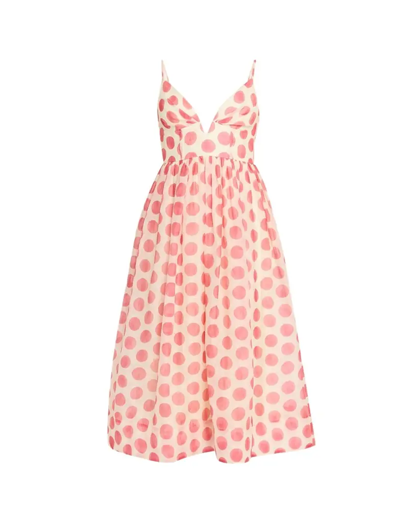 Cara Cara Pero Printed Sleeveless Midi Dress
