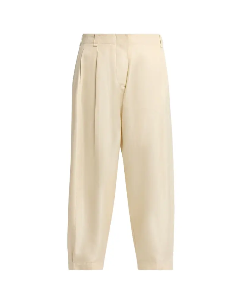 THE ROW Beta Silk Shantung Pajama Pants