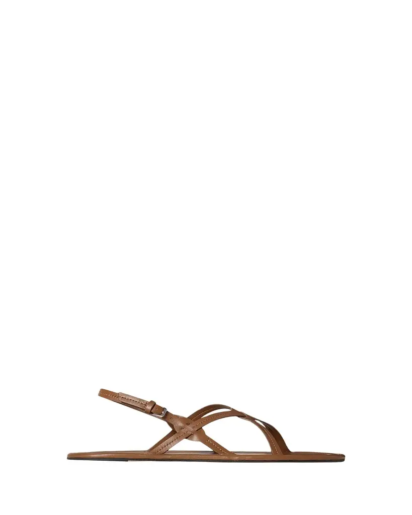 THE ROW Malick Strappy Leather Sandals