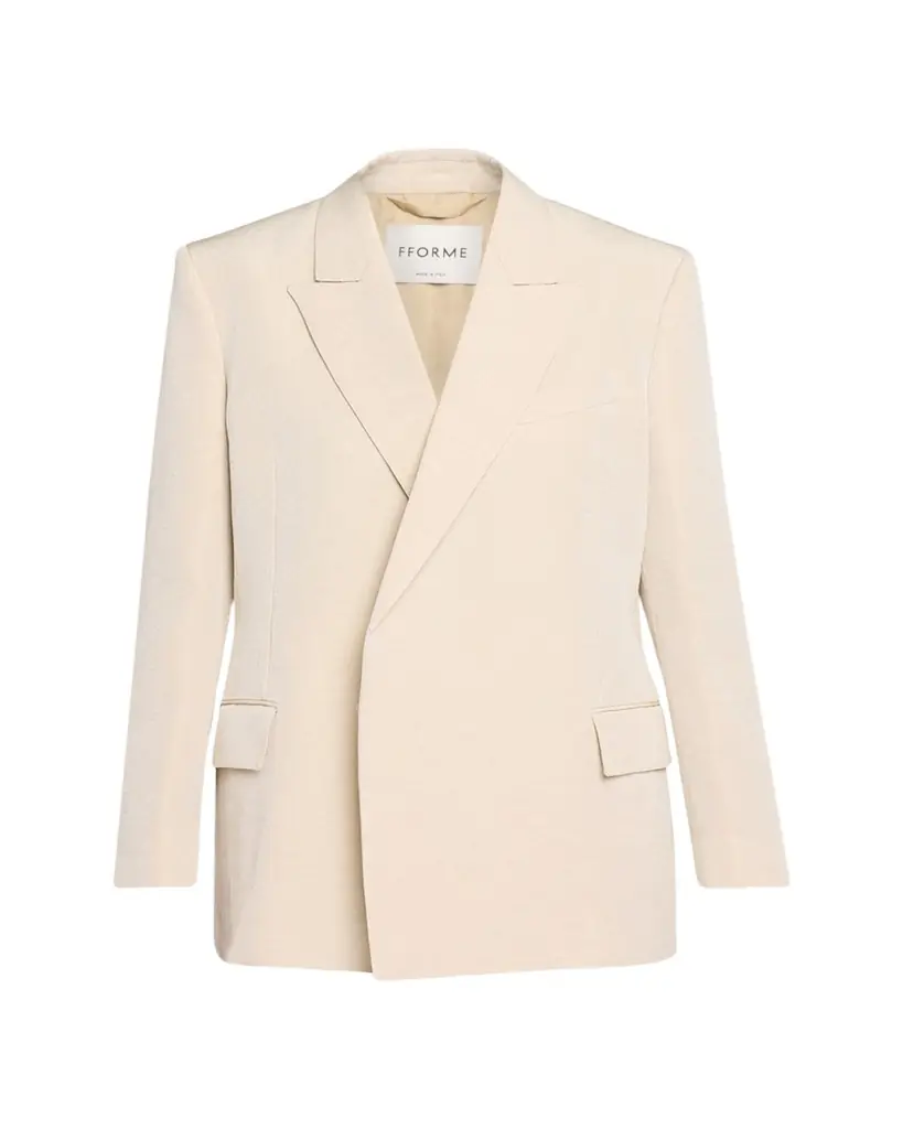 FForme Winslow Double-Breasted Linen Jacket