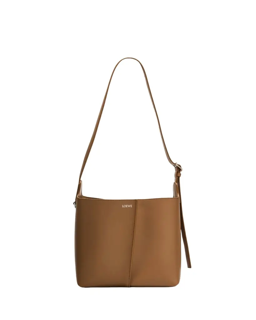 Loewe Bilbao Leather Bucket Bag