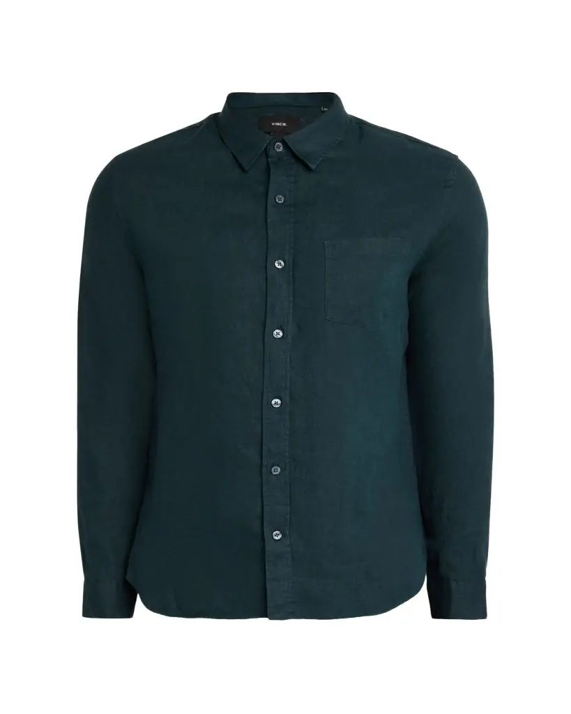 Vince Men's Linen Sport Shirt