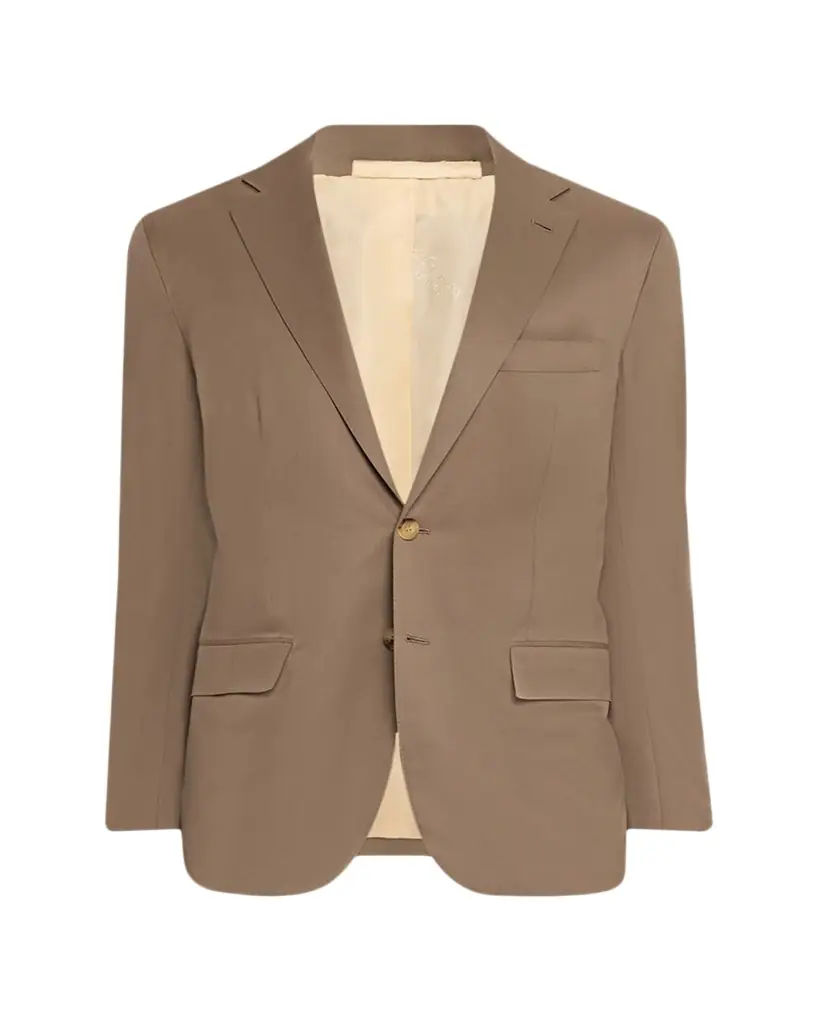 Kiton Men's Solid Wool Single-Breasted Sport Coat