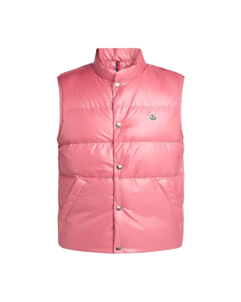 Moncler Men's Restigo Snap-Front Quilted Vest
