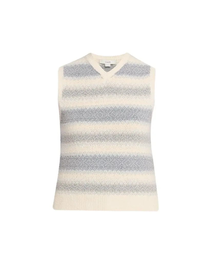Vince V-Neck Knit Summer Sweater Vest