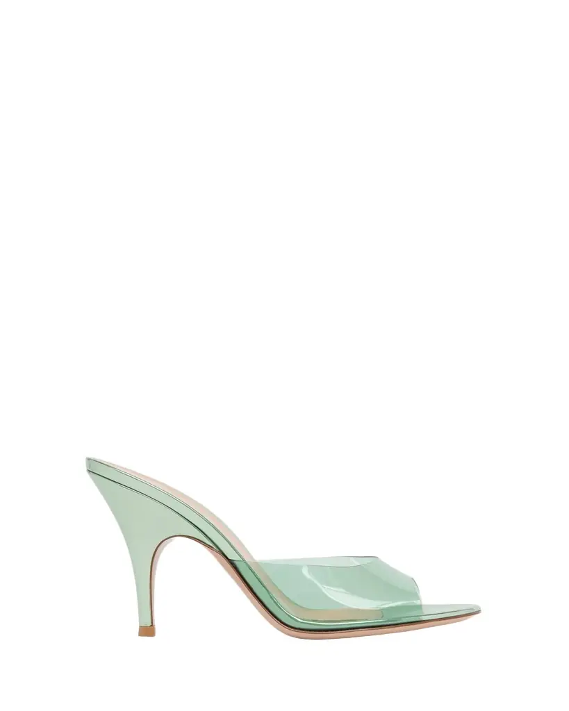 Gianvito Rossi 95mm Plexi Mule Sandals - Women's Shoes