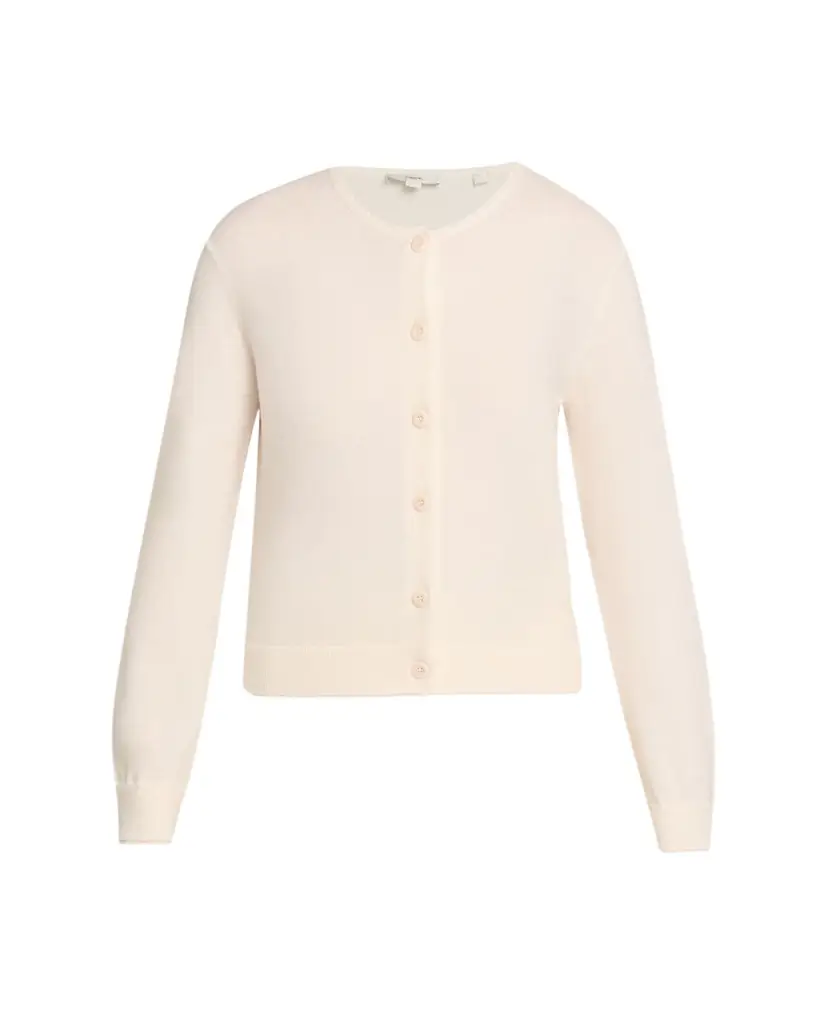 Vince Scallop-Trim Cardigan