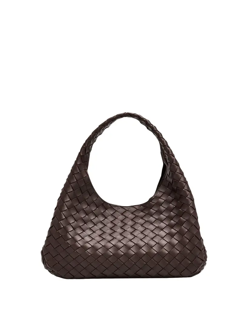 Bottega Veneta Campana Small Leather Shoulder Bag