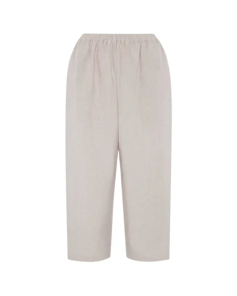 Eskandar Lightweight Linen Japanese Trousers