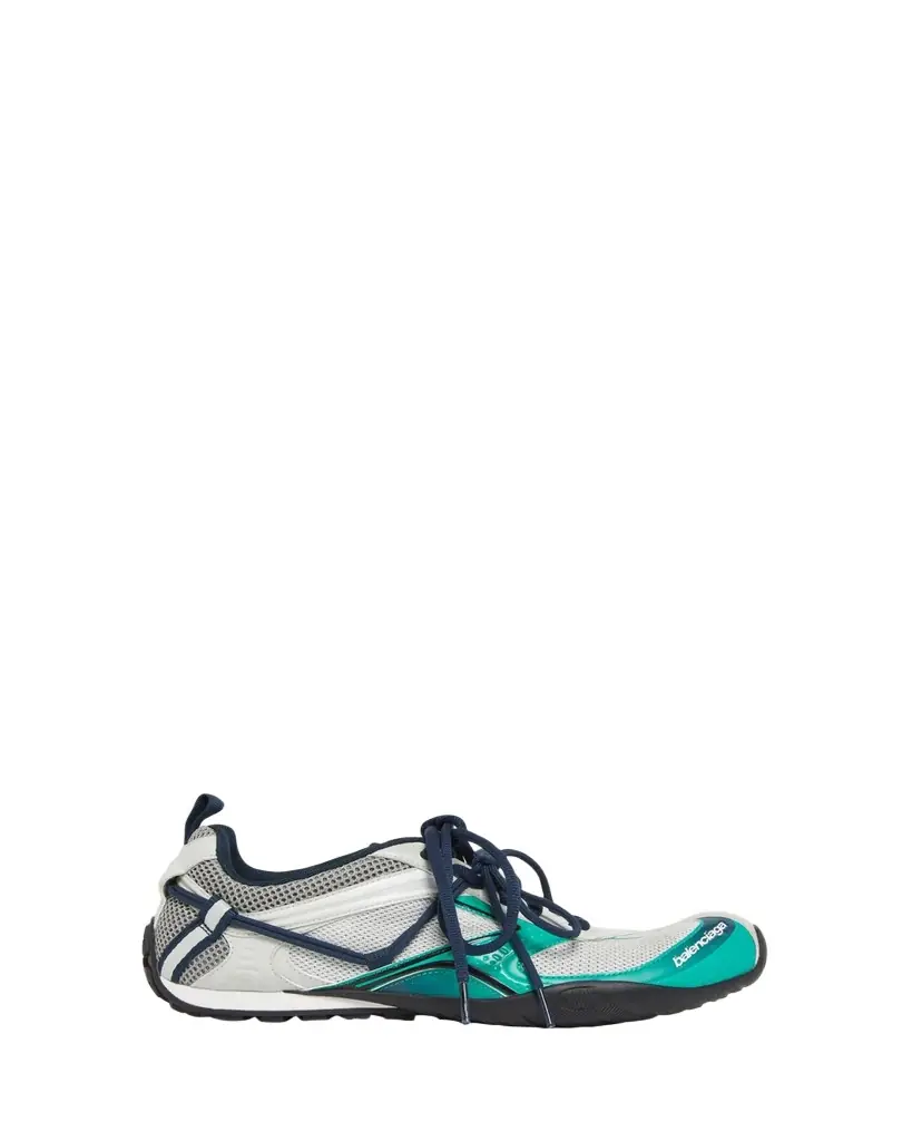 Balenciaga Men's Radar Gradient Lines Low-Top Sneakers
