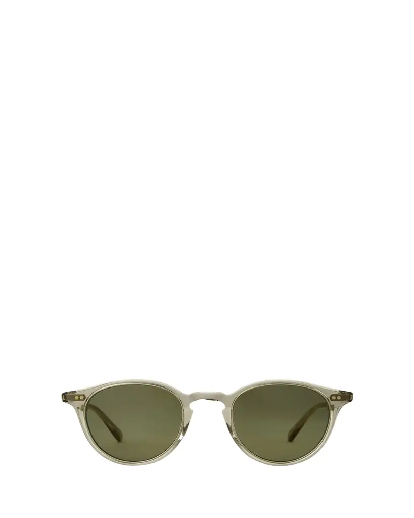 Garrett Leight Men's Marmont II Acetate Round Sunglasses