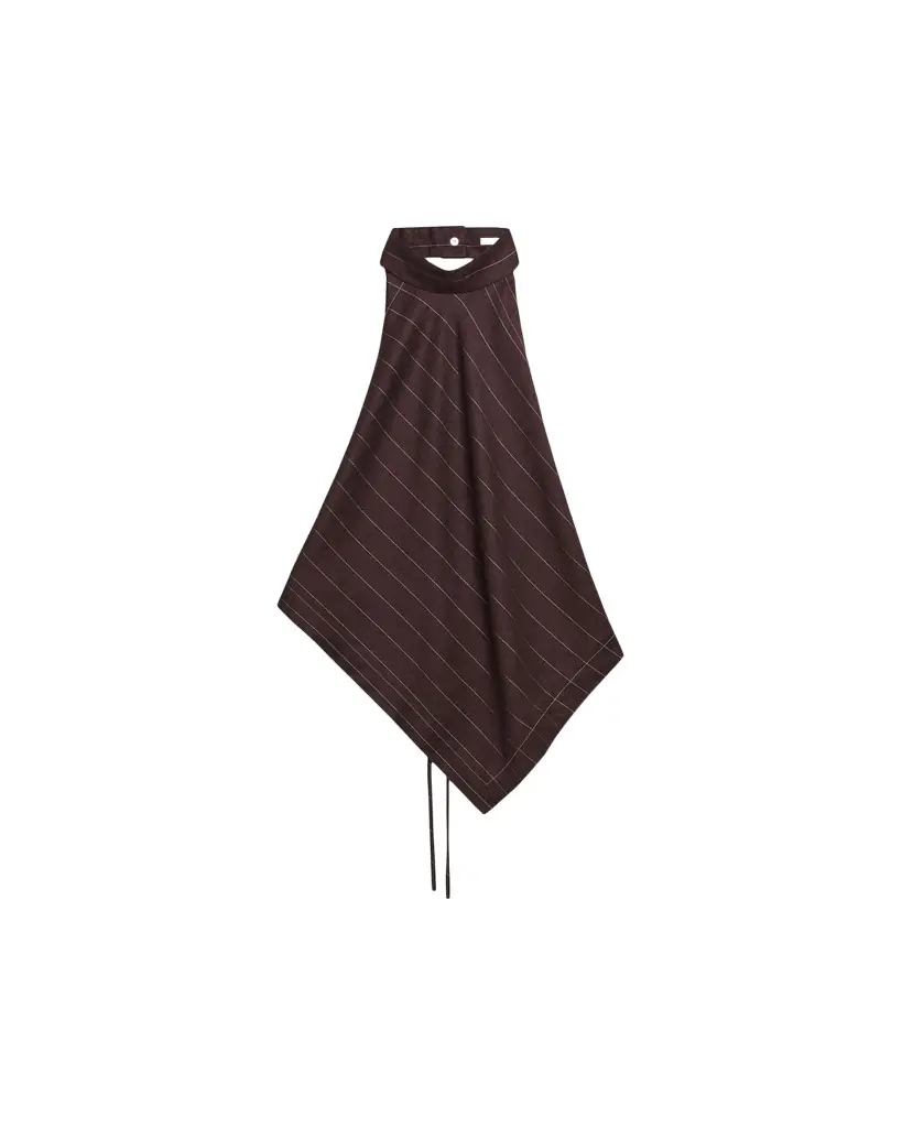 Helmut Lang Halter Scarf Top