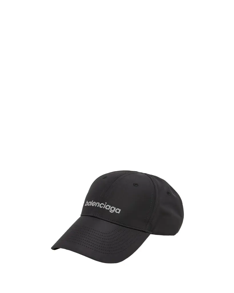 Balenciaga Men's Athletic Logo Baseball Cap