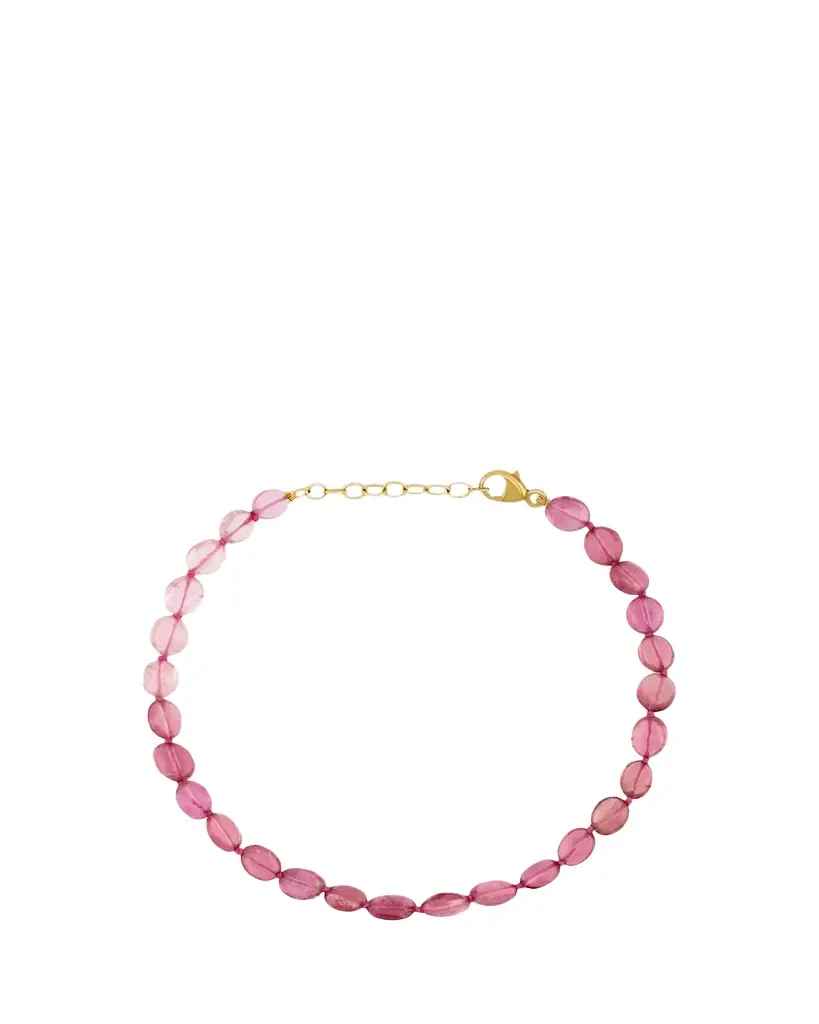 JIA JIA Arizona 14K Pink Tourmaline Bracelet