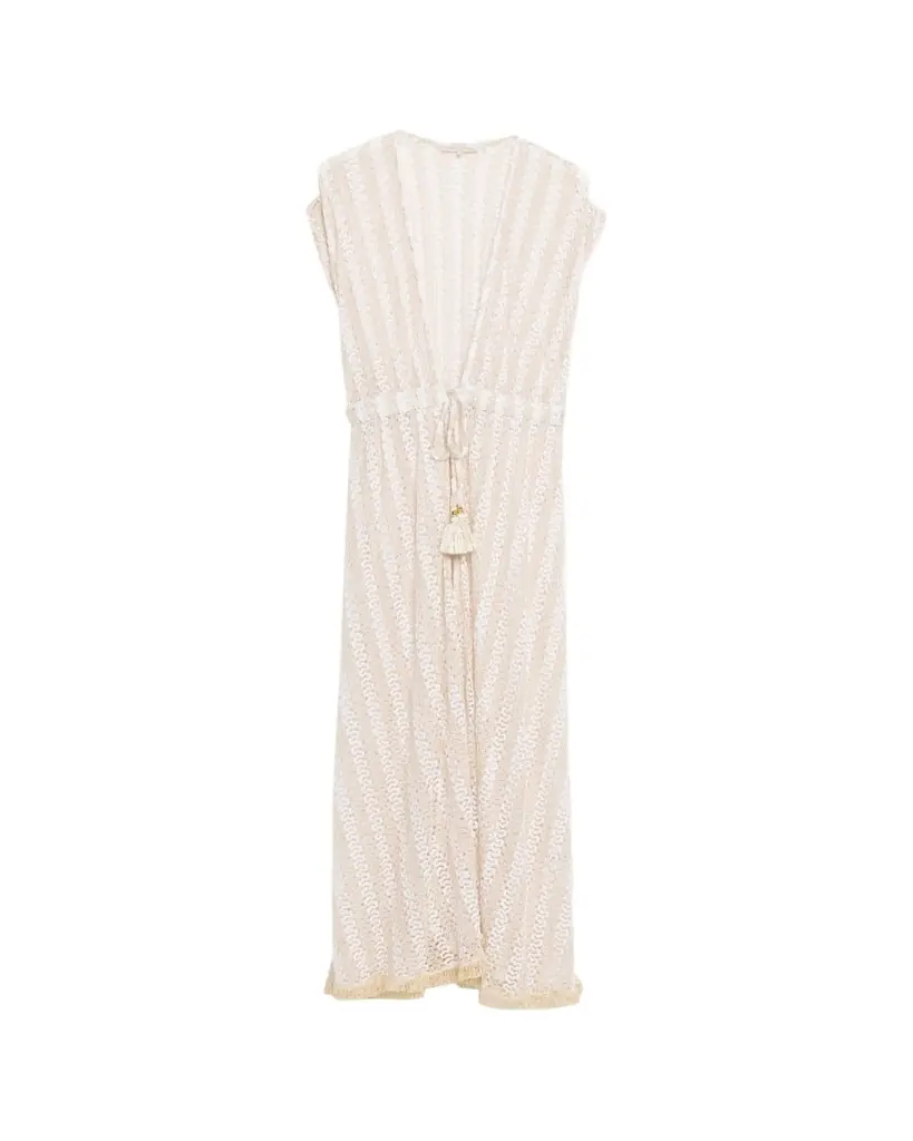 Ramy Brook Katherine Crochet Maxi Dress Coverup
